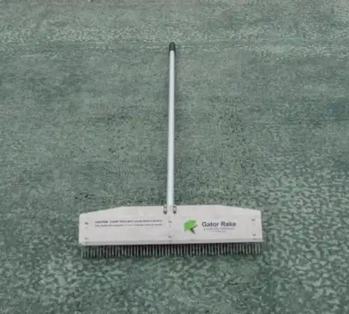 Bocce Hand Gator Rake - The Agitator - 24"